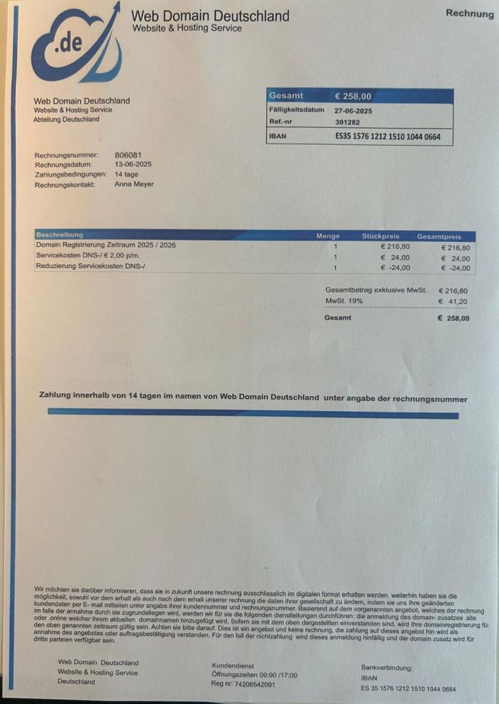 Fake-Rechnungen erkennen!